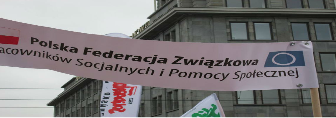 Bronimy praw i interesów pracowników socjalnych i pomocy społecznej